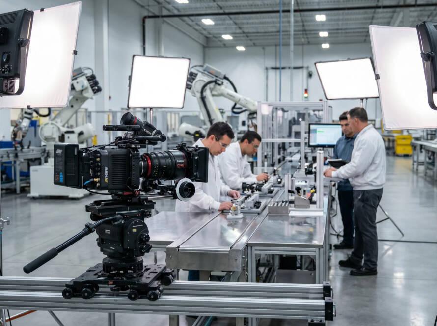 Beneficios del video corporativo industrial scaled