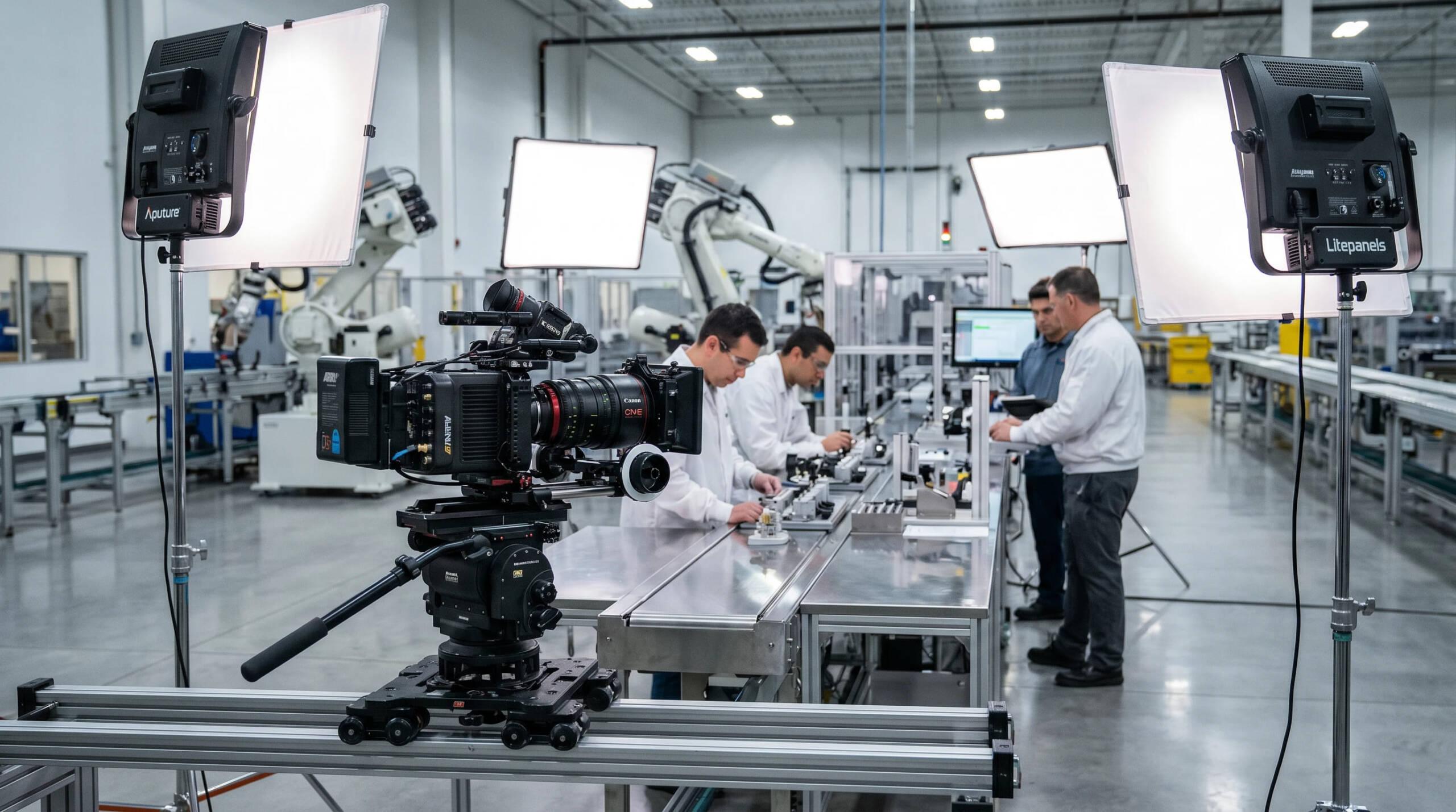 Beneficios del video corporativo industrial scaled