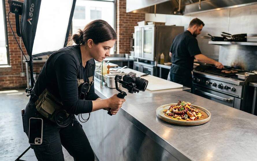vídeos promocionales para restaurantes en Instagram